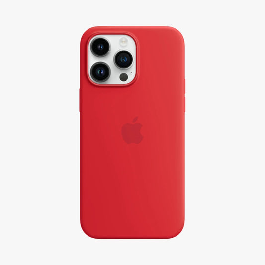 Silicone Case with MagSafe - Red